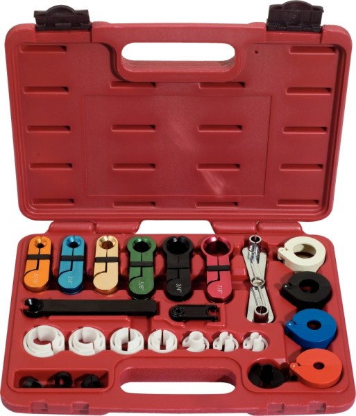 KS-TOOLS LEITUNGSVERBINDER-ENTRIEGLUNGS-SATZ, 22-T