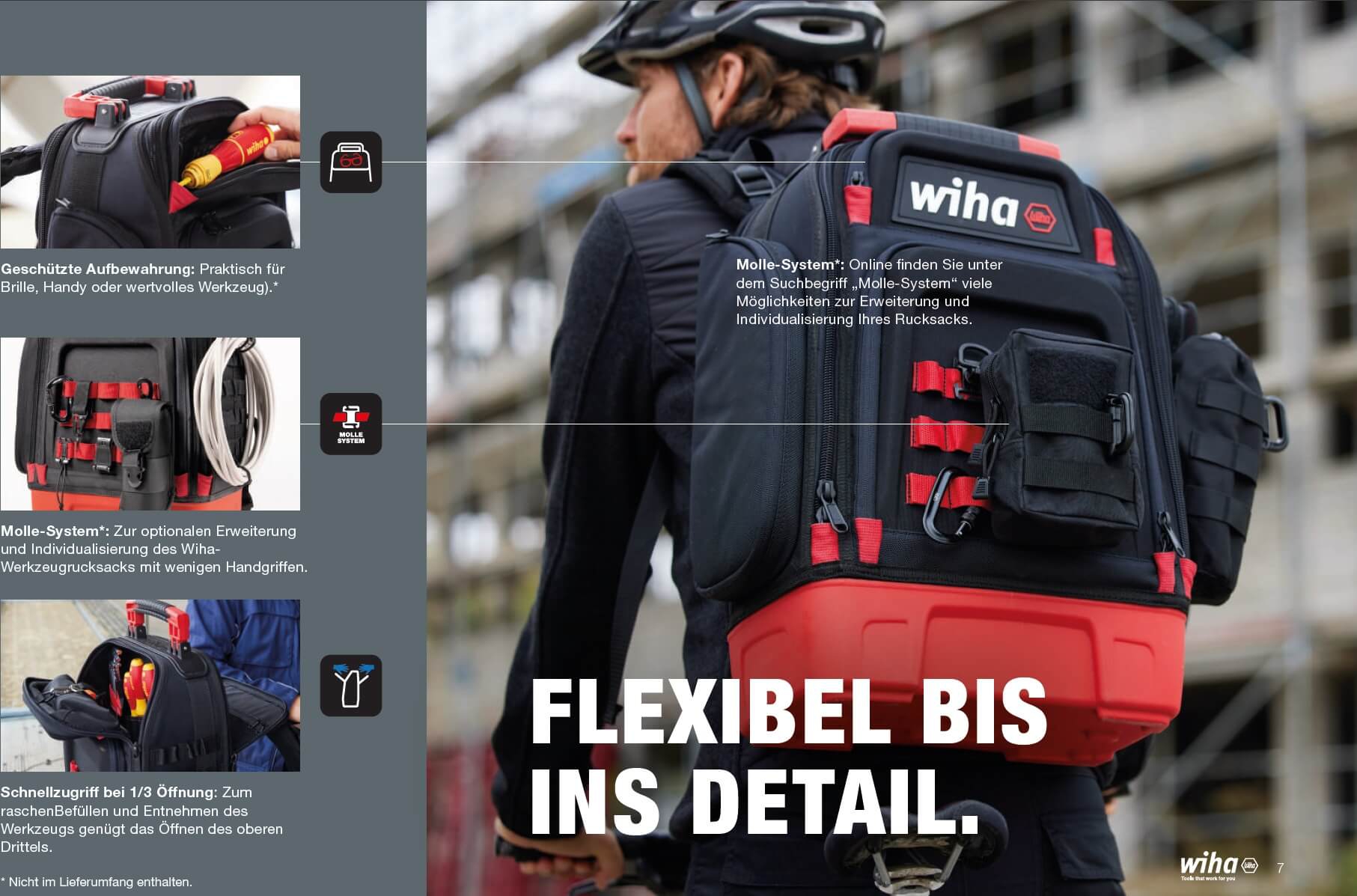 WIHA WERKZEUGRUCKSACK ELECTRIC 27-TLG. | Toolshop24.net 