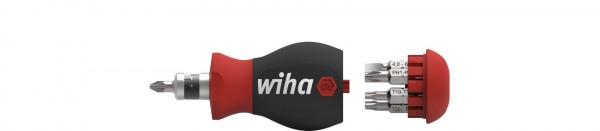 WIHA SCHRAUBENDREHER MIT BIT MAGAZIN STUBBY GEMISC